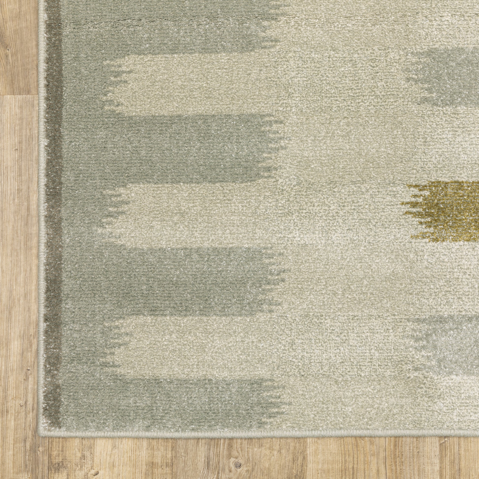 Branson Geometric Beige/ Grey Cut Pile Rug