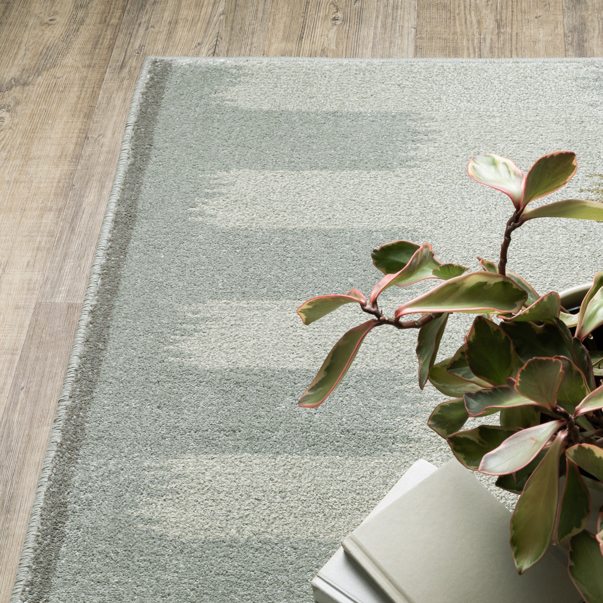 Branson Geometric Beige/ Grey Cut Pile Rug