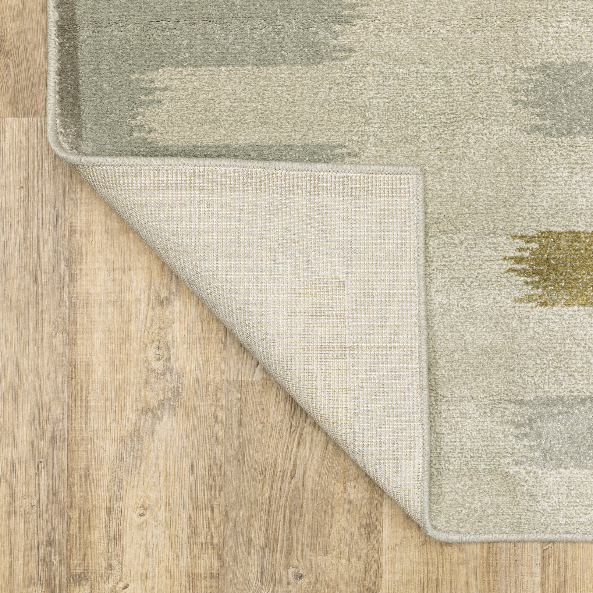 Branson Geometric Beige/ Grey Cut Pile Rug