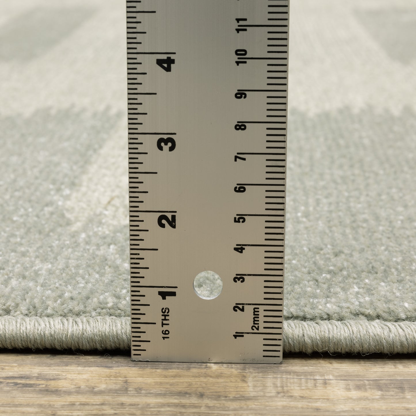 Branson Geometric Beige/ Grey Cut Pile Rug