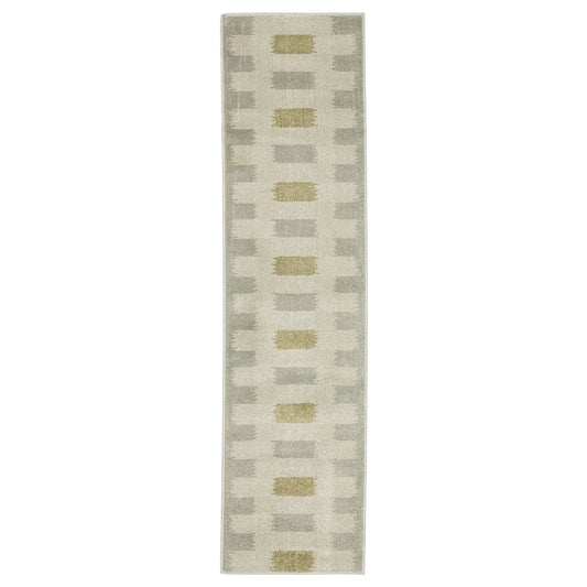 Branson BR09A Beige Geometric Rug