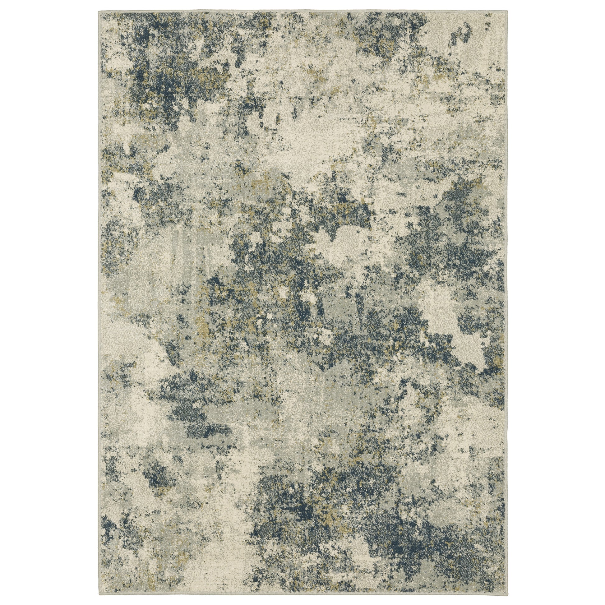 Branson BR12A Beige Abstract Rug