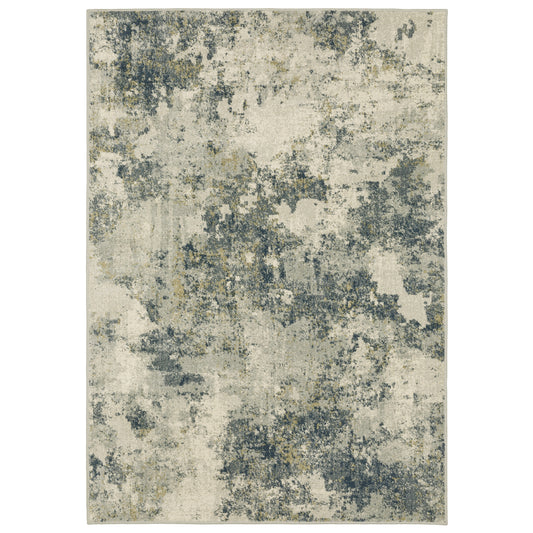 Branson BR12A Beige Abstract Rug