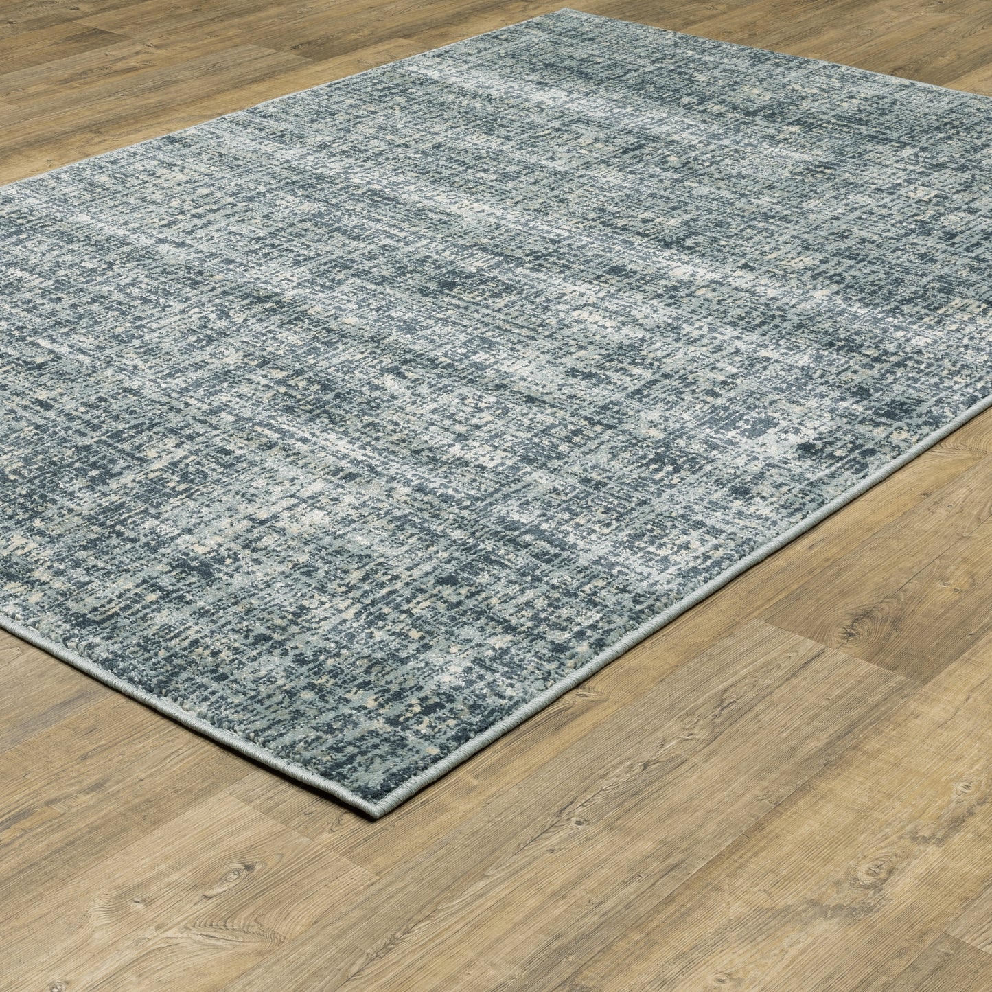 Branson BR13A Blue Distressed Rug