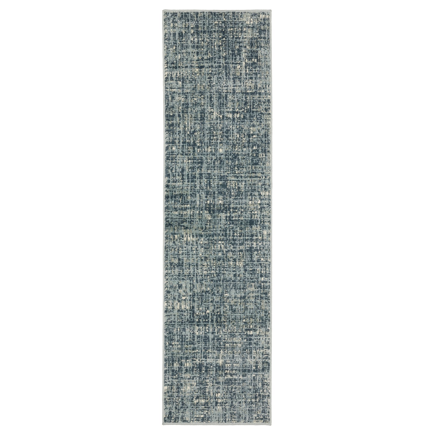Branson BR13A Blue Distressed Rug
