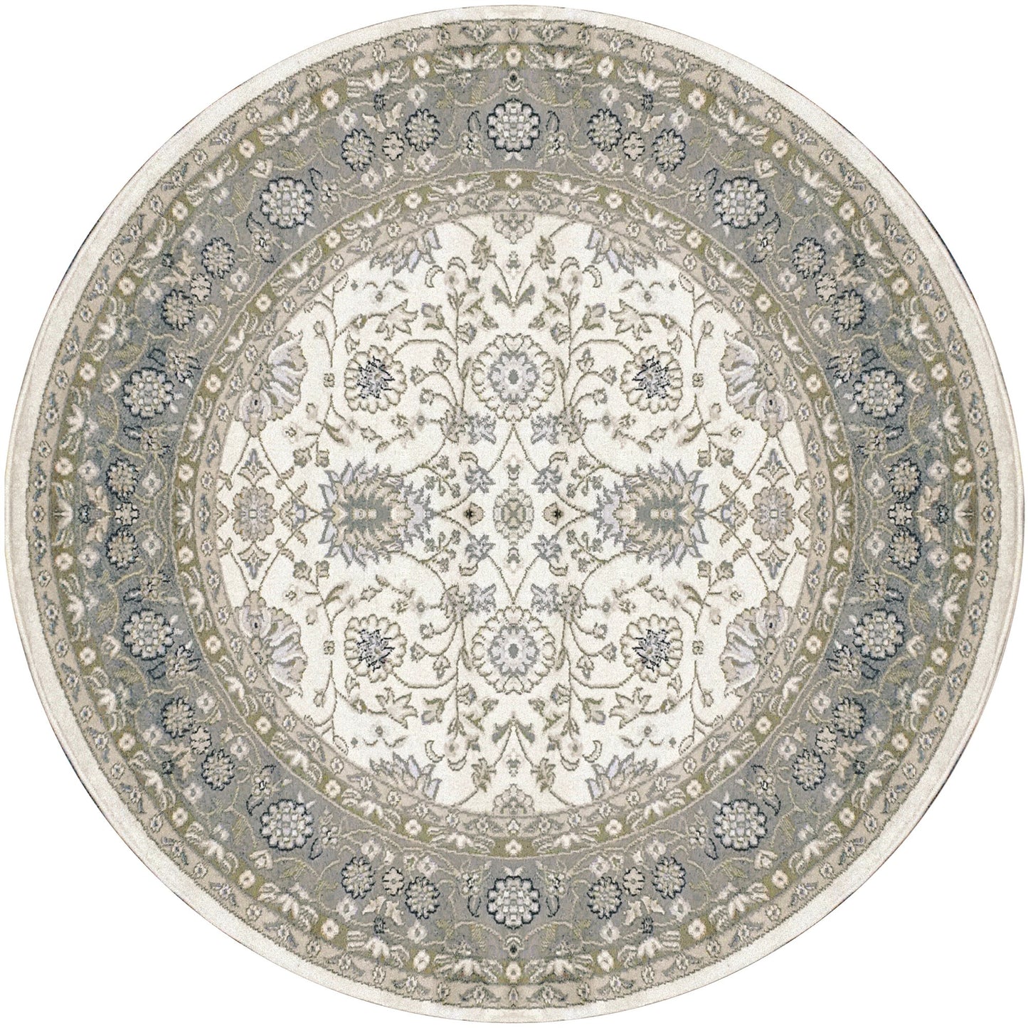 YAZD 2803 Ivory/Grey