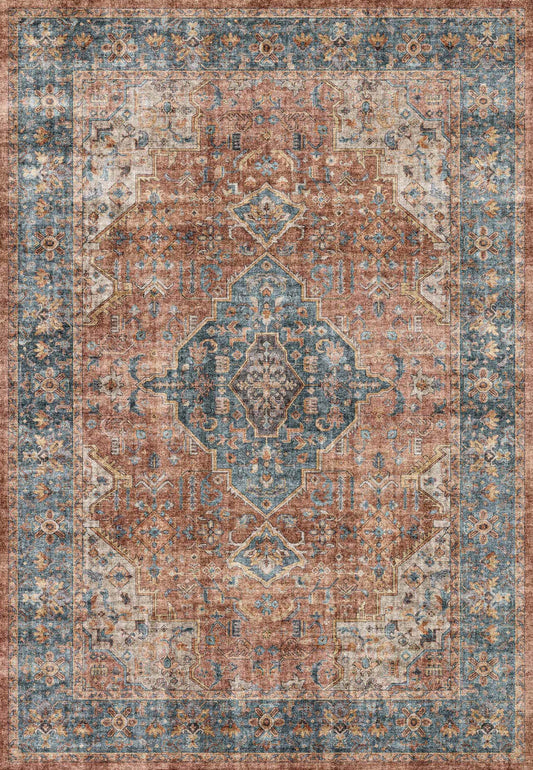 ELISE 6305 Red/Blue/Beige – main
