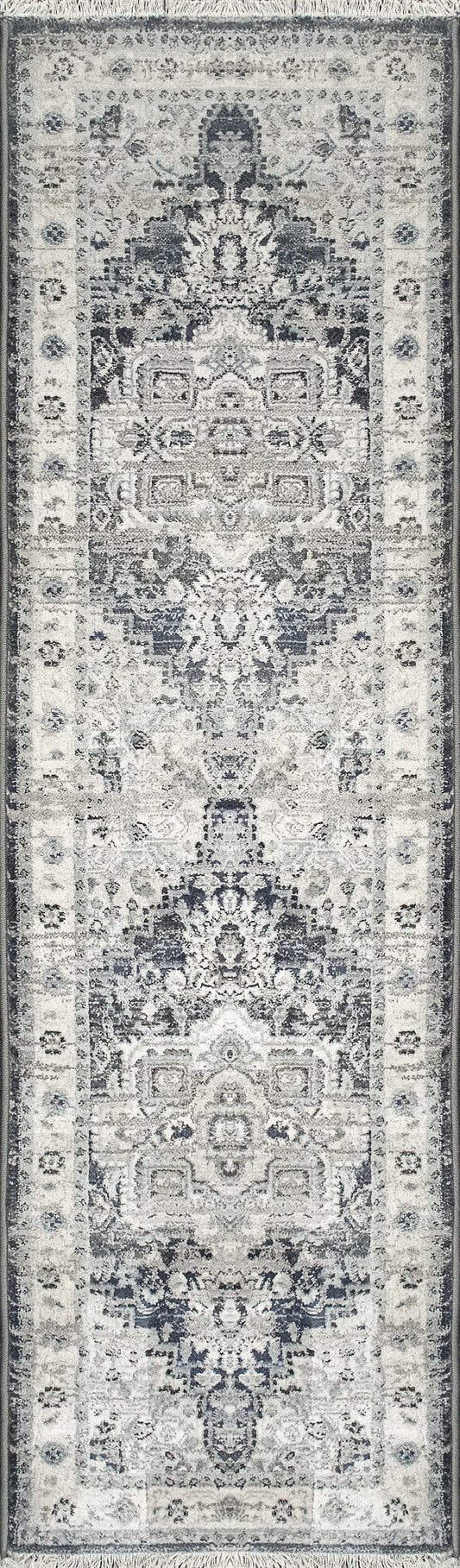 JUNO 2.2X7.5 6882-590 DARK BLUE/CREAM