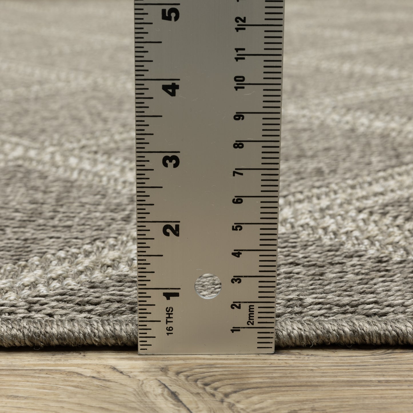 Caicos Lattice Grey/ Grey Geometric Flat Weave Rug