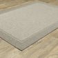Caicos CA03N Grey Border Rug