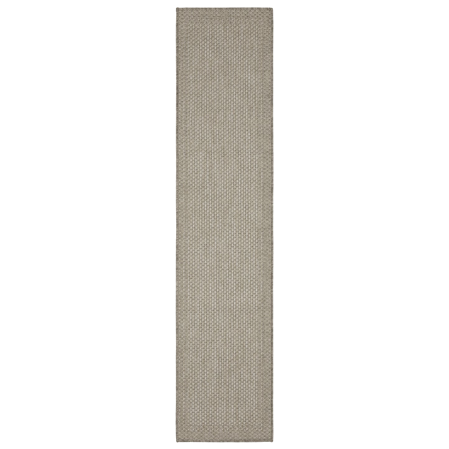 Caicos CA03N Grey Border Rug