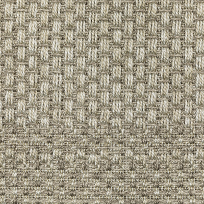 Caicos Border Grey/ Grey Flat Weave Rug