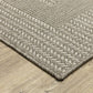 Caicos CA05A Grey Border Rug
