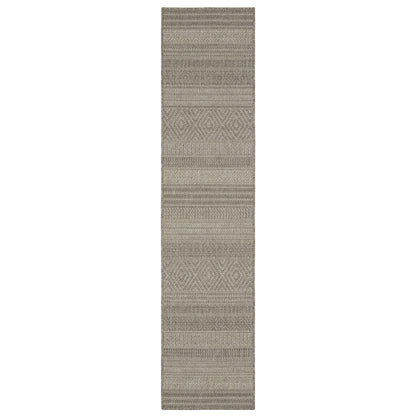 Caicos CA06A Grey Stripe Rug