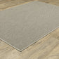 Caicos CA07A Grey Solid Rug