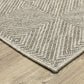 Caicos CA08A Grey Geometric Rug