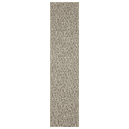 Caicos CA08A Grey Geometric Rug