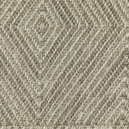 Caicos Geometric Grey/ Grey Flat Weave Rug