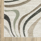 Cambria 162W2 Beige Abstract Rug