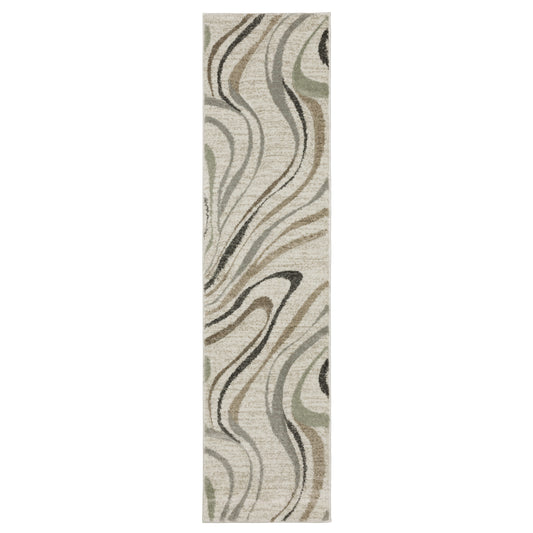 Cambria 162W Beige/ Multi Abstract Rug