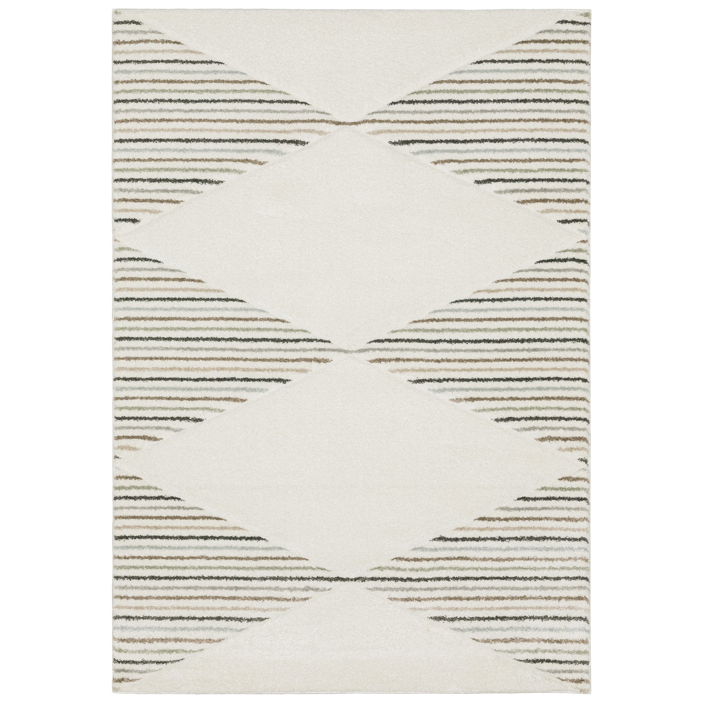 Cambria 4927C Beige Stripe Rug