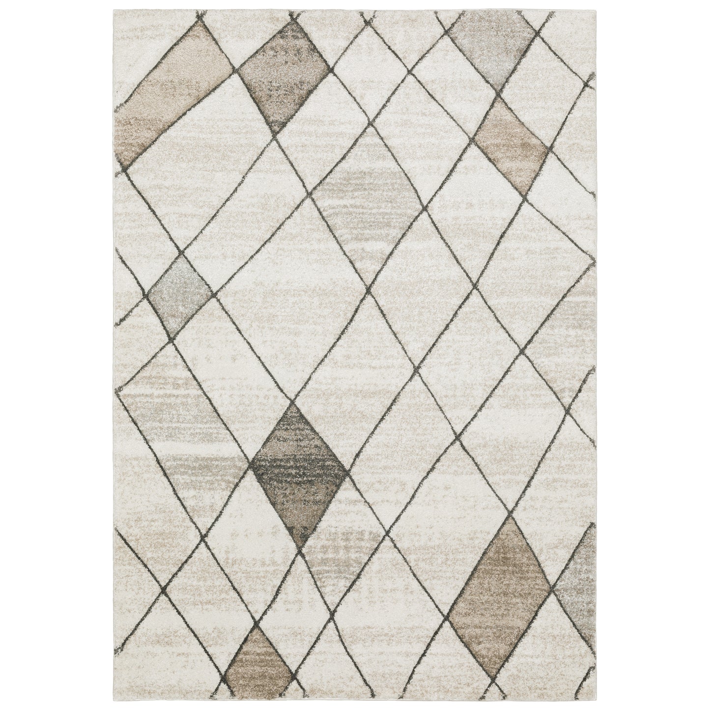 Cambria 4928A Beige Lattice Rug