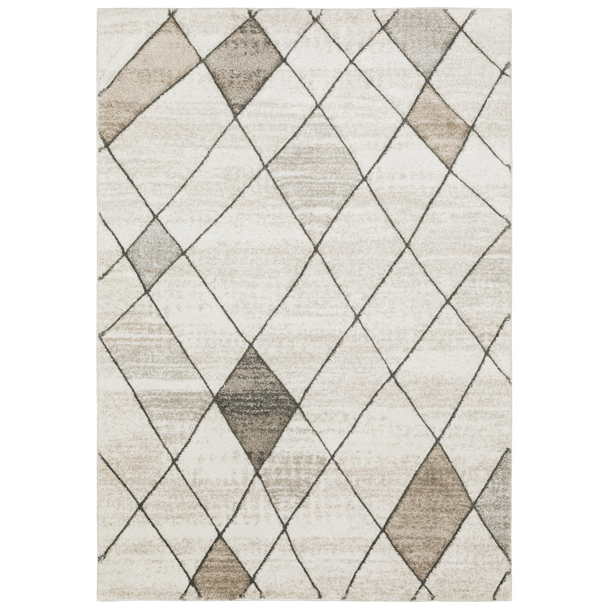 Cambria 4928A Beige Lattice Rug