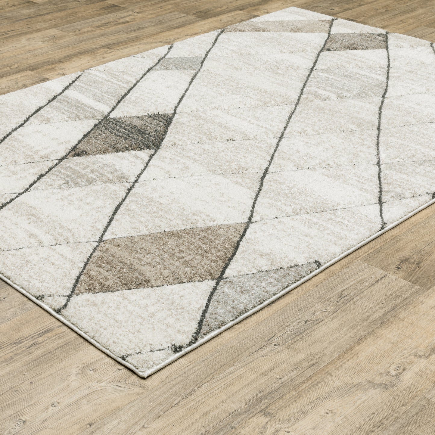 Cambria 4928A Beige Lattice Rug