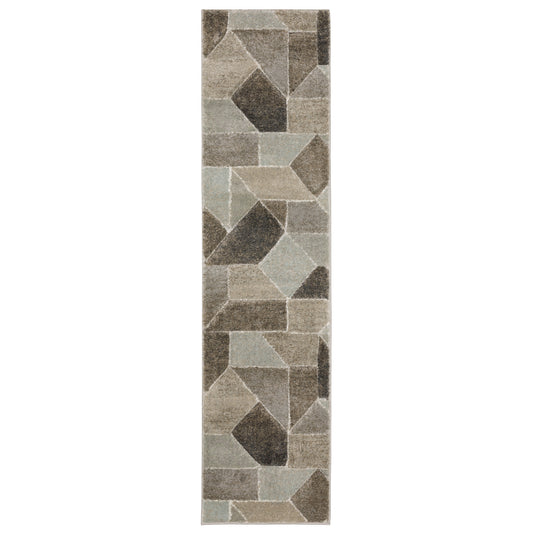Cambria 4L Multi/ Multi Geometric Rug