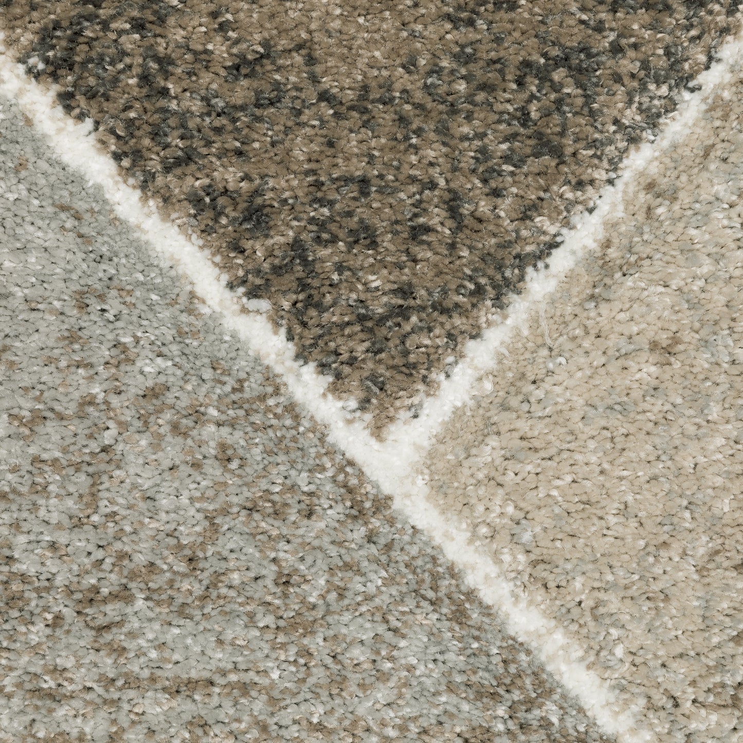 Cambria Geometric Multi/ Multi Cut Pile Rug