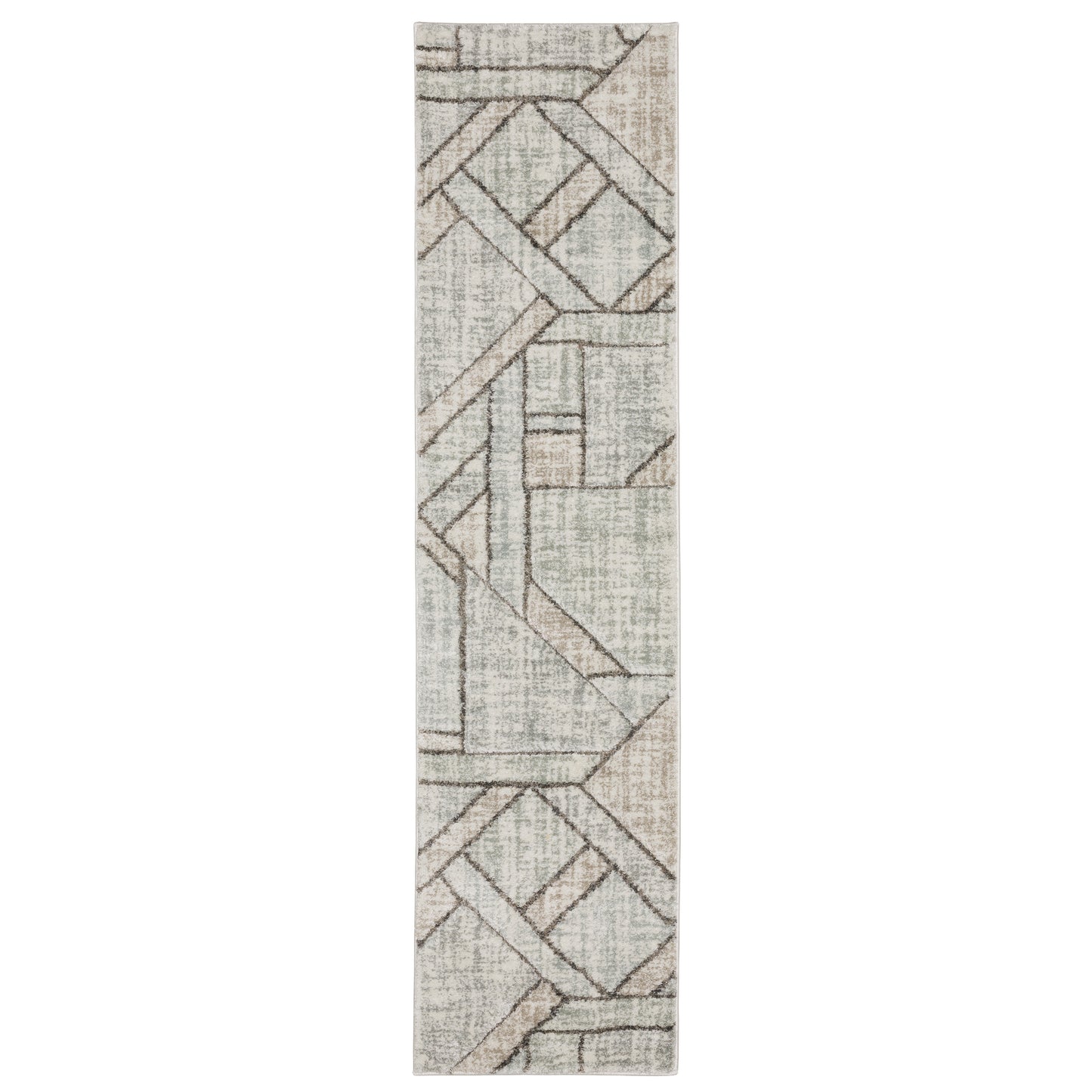 Cambria 5569B Grey Distressed Rug