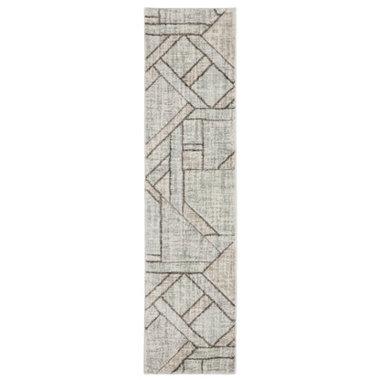 Cambria 5569B Grey Distressed Rug