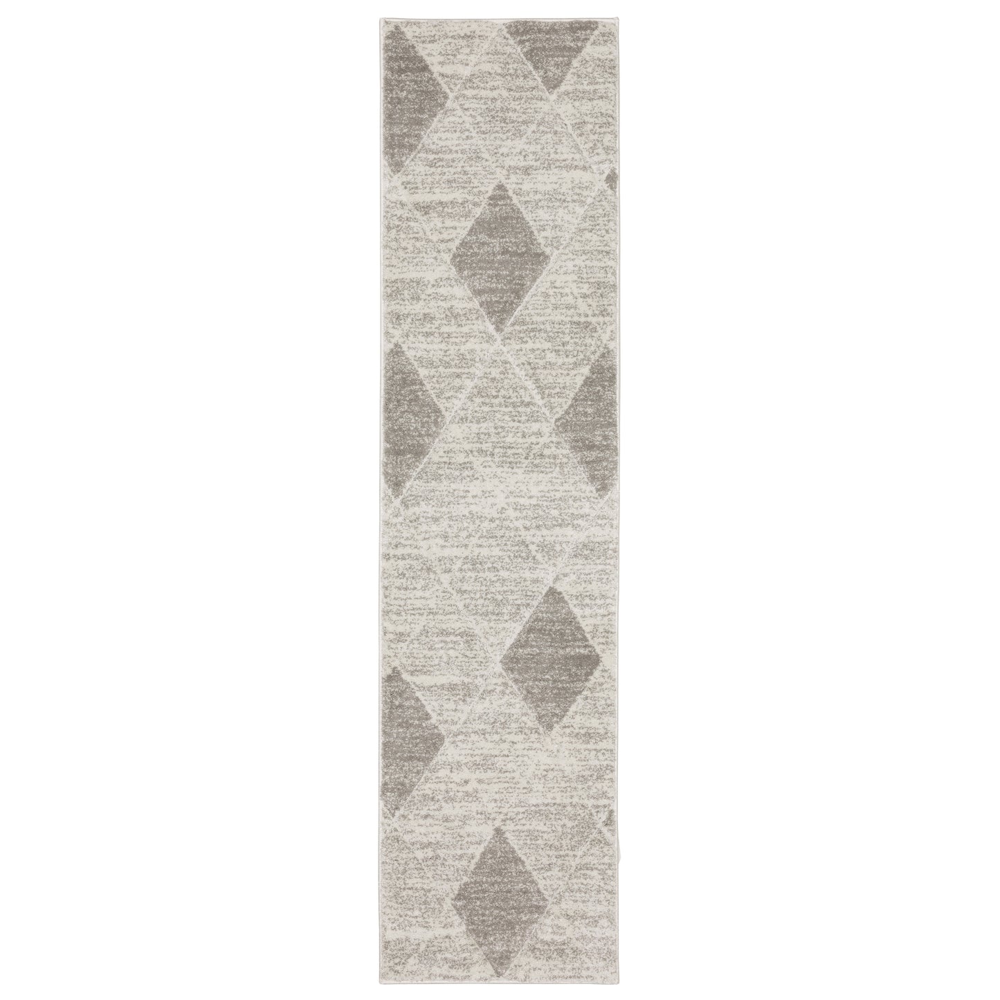Cambria 005W2 Grey Lattice Rug