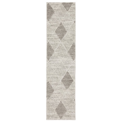 Cambria 005W2 Grey Lattice Rug