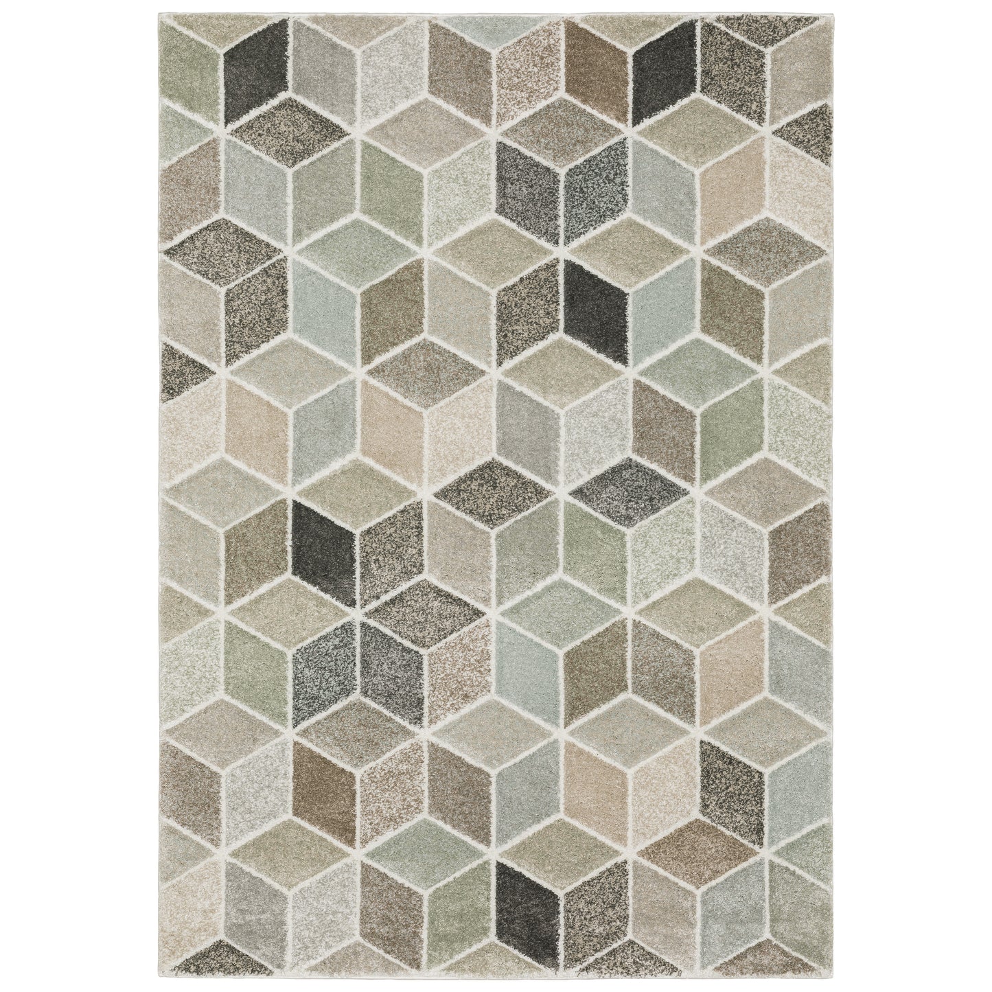 Cambria 083J2 Ivory Geometric Rug