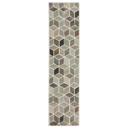 Cambria 083J2 Ivory Geometric Rug