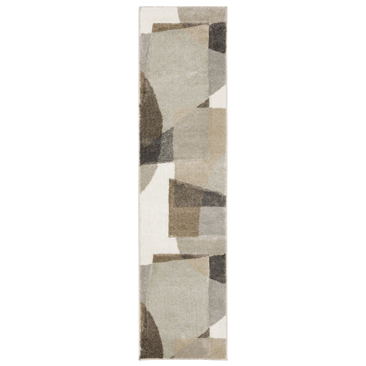 Cambria 84J Beige/ Multi Geometric Rug