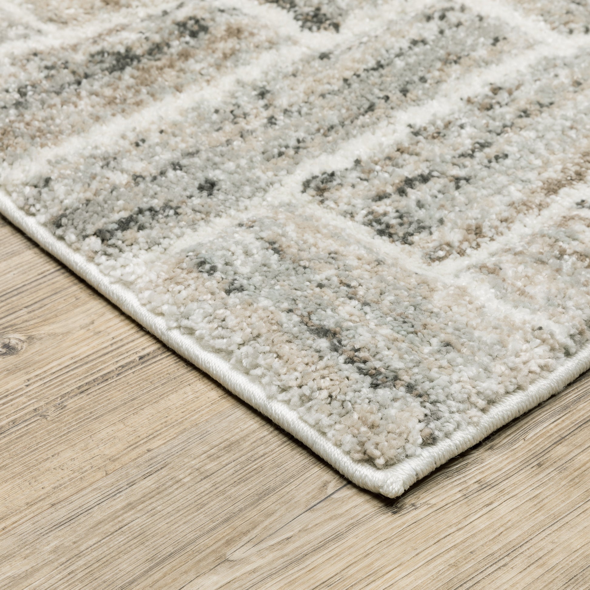 Cambria 093L2 Ivory Geometric Rug