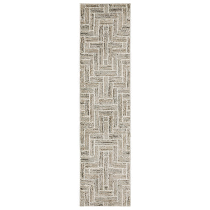 Cambria 093L2 Ivory Geometric Rug