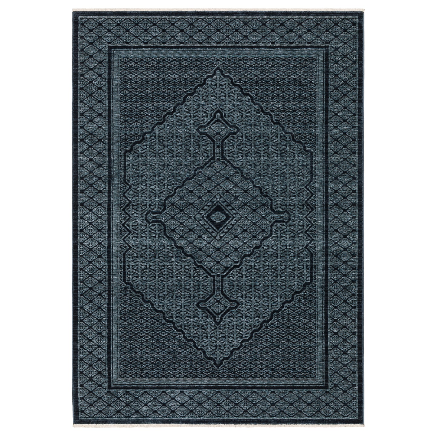 Capella CAP01 Blue Medallion Rug