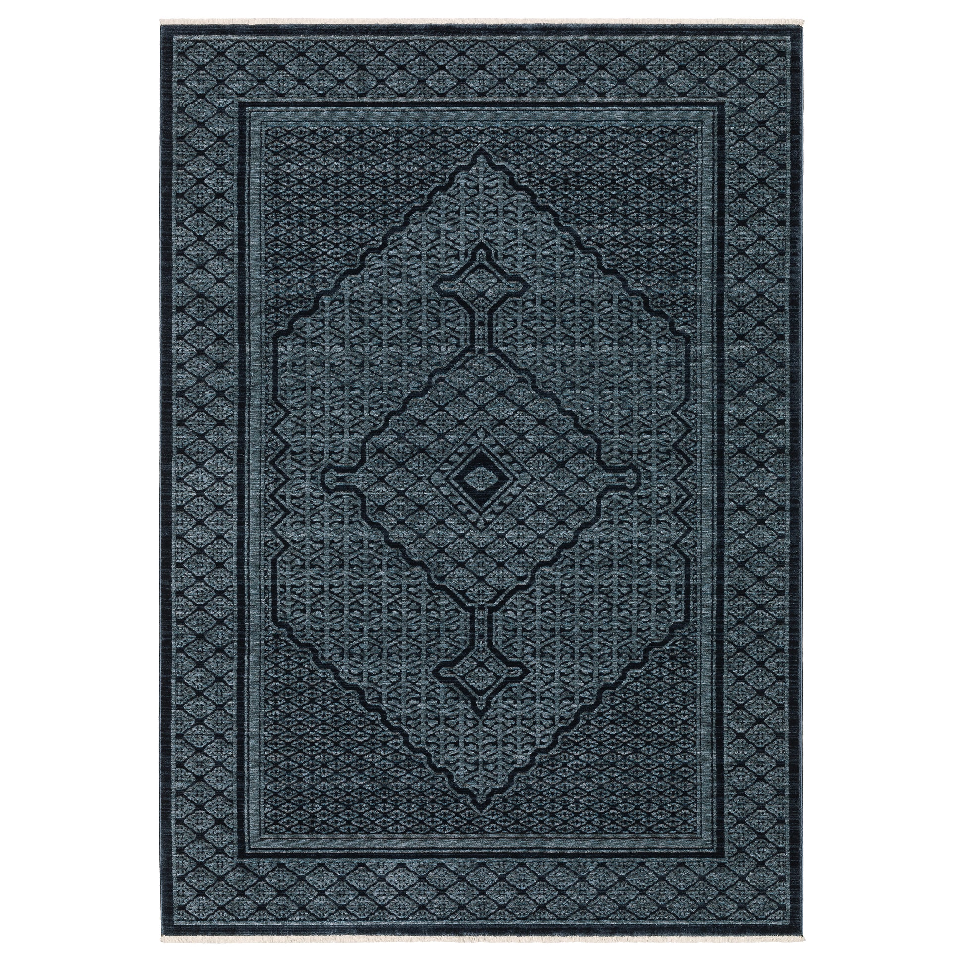 Capella CAP01 Blue Medallion Rug