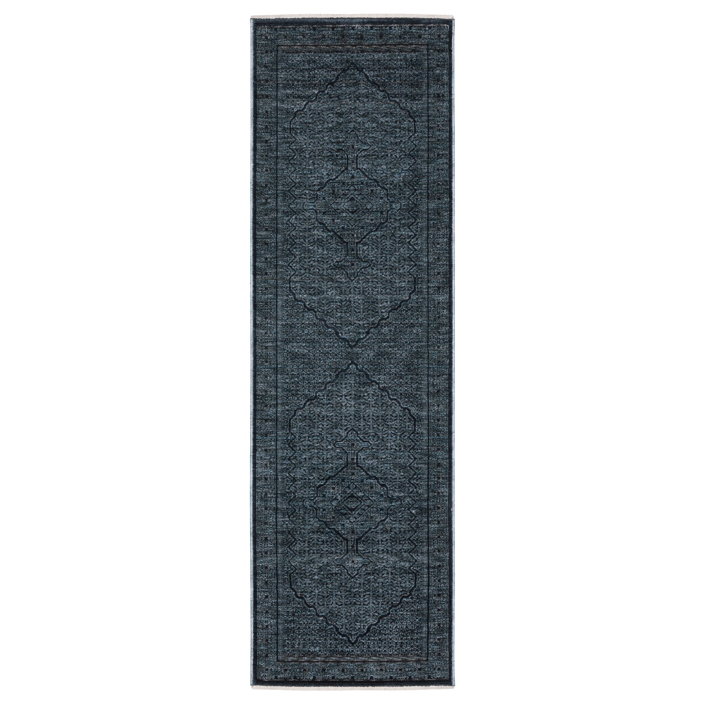 Capella CAP01 Blue Medallion Rug