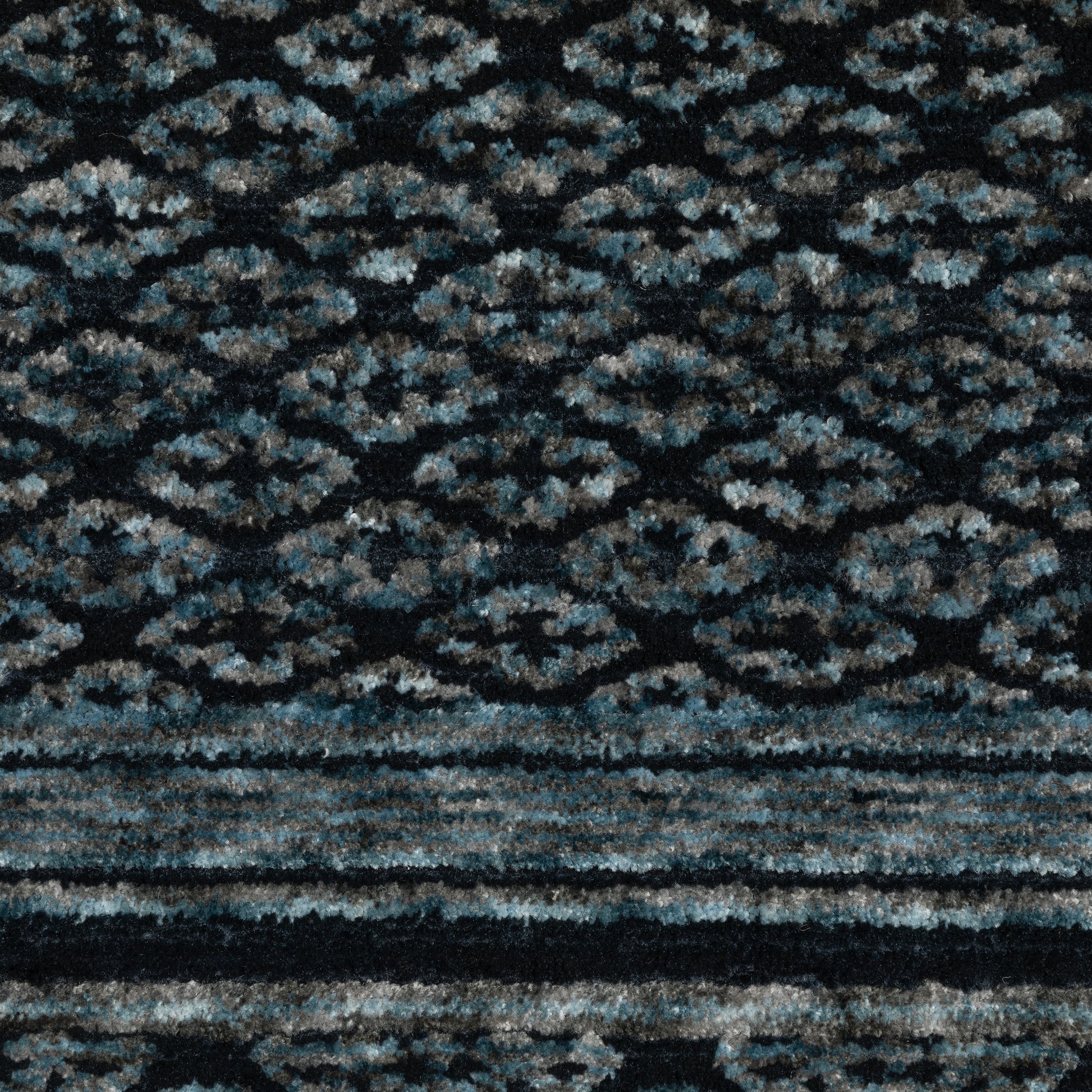 Capella CAP01 Blue Medallion Rug