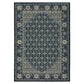 Capella CAP03 Blue Geometric Rug