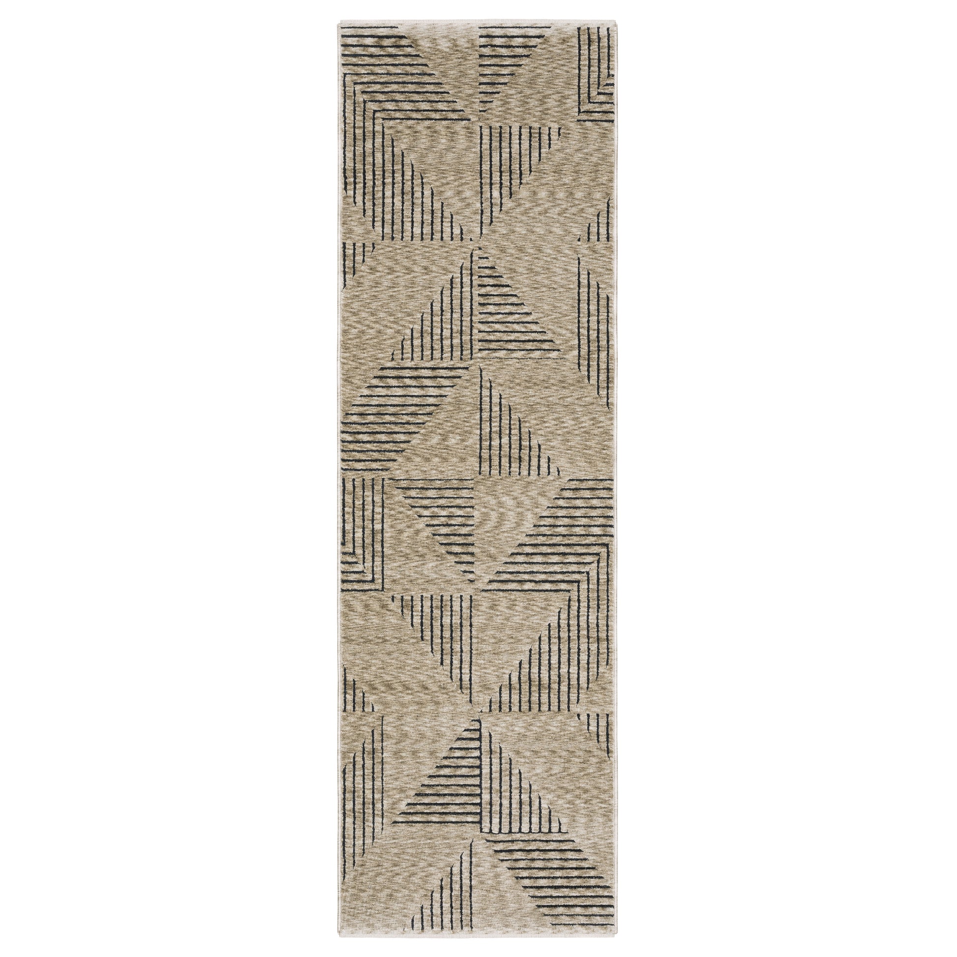 Capella CAP04 Beige Geometric Rug