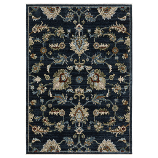 Capella CAP05 Blue Oriental Rug