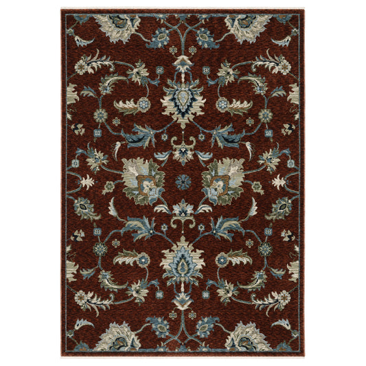 Capella CAP06 Red Oriental Rug