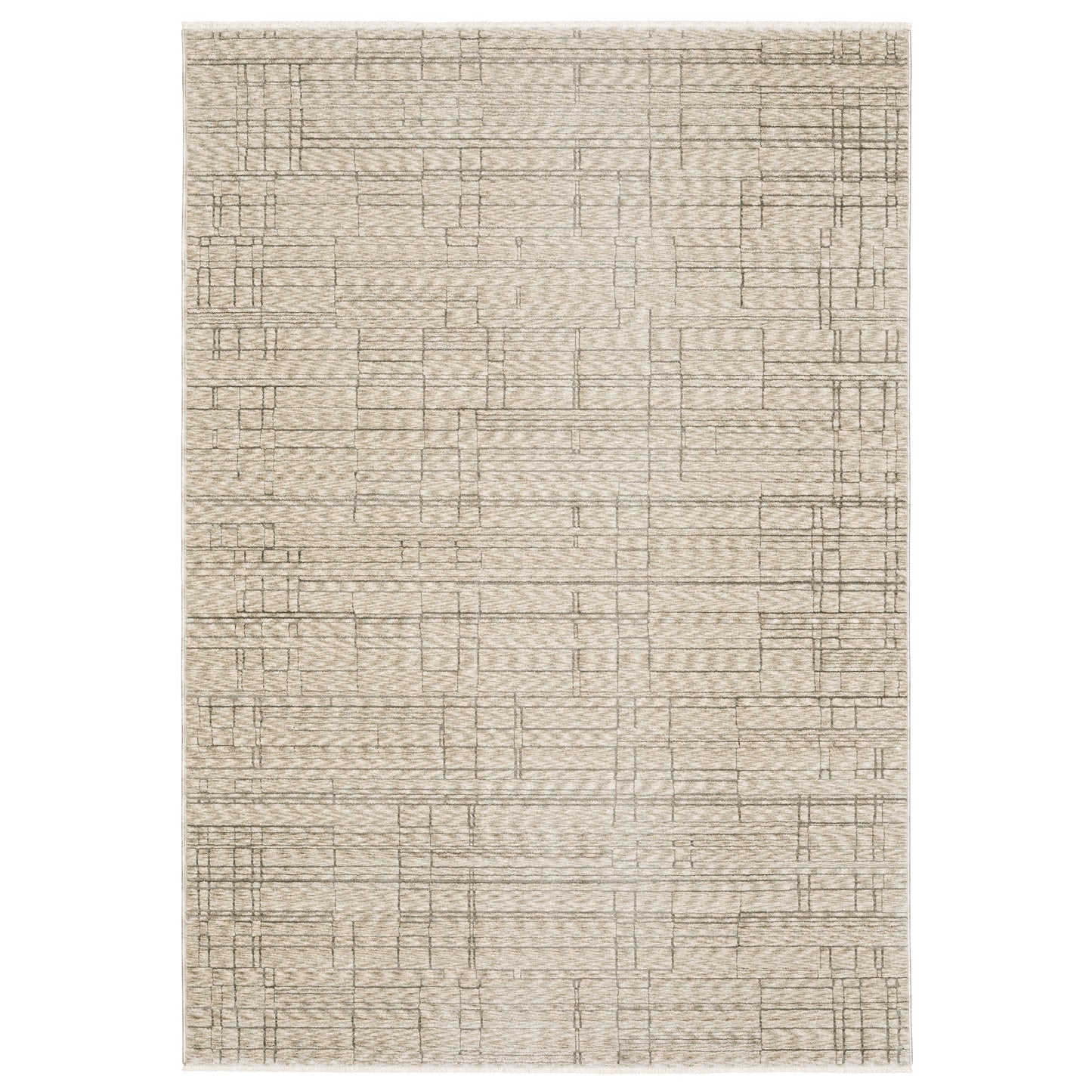 Capella CAP07 Beige Distressed Rug
