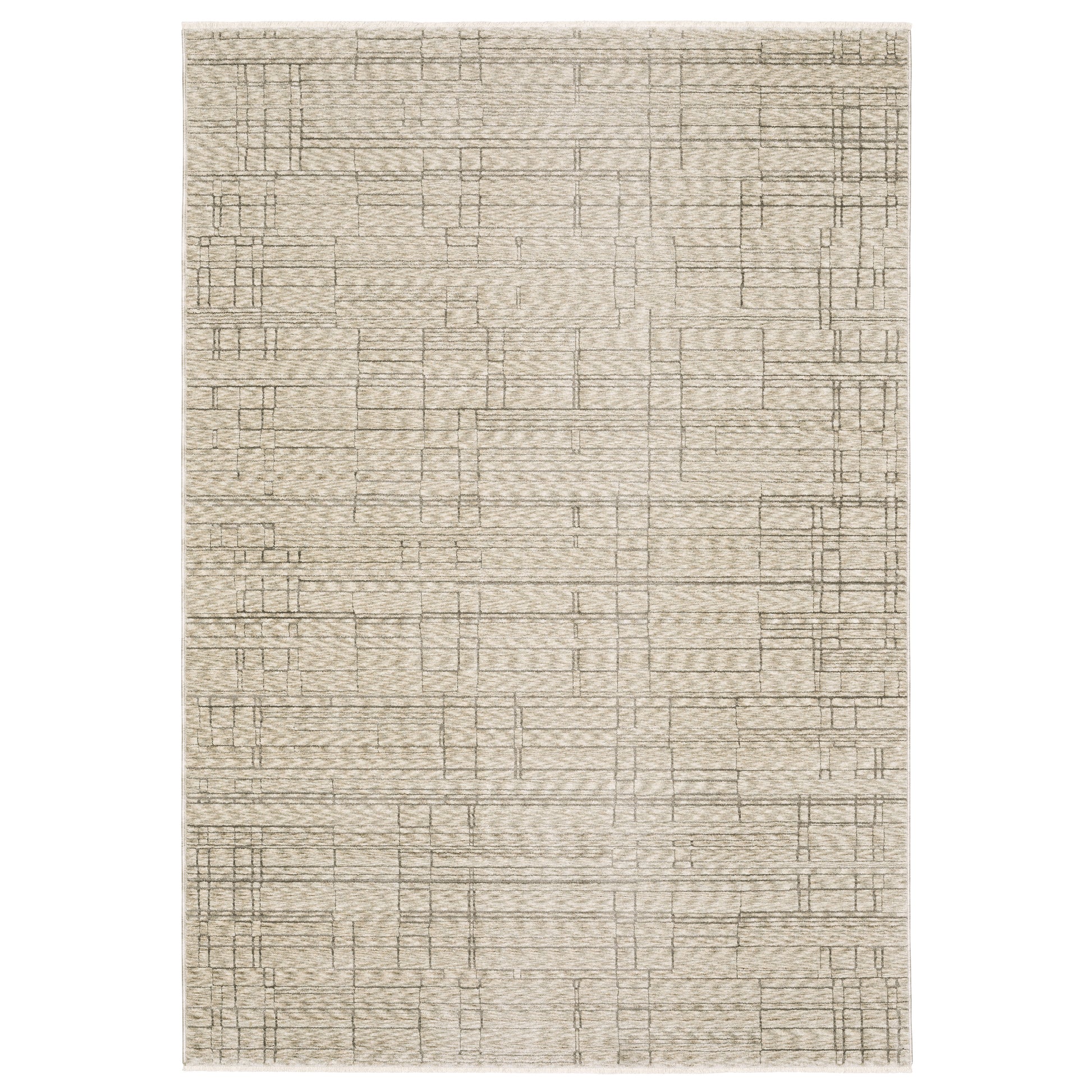 Capella CAP07 Beige Distressed Rug