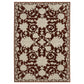 Capella CAP08 Red Floral Rug